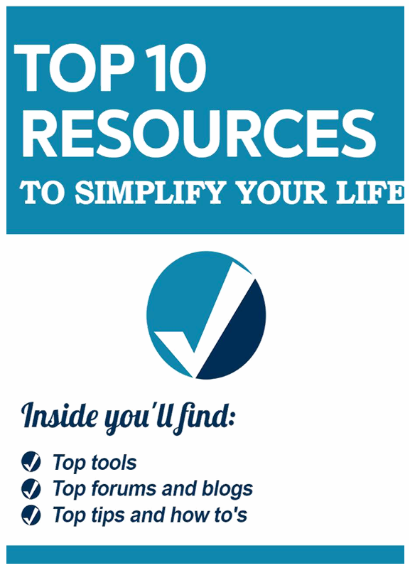 Resources To Simplify Your Life